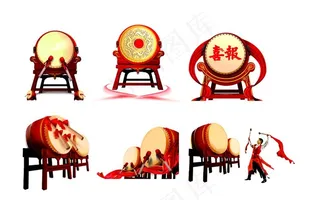 打鼓图片