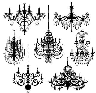 古典吊灯图片