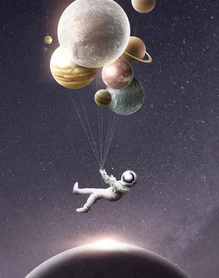 梦幻神秘星球海报图片