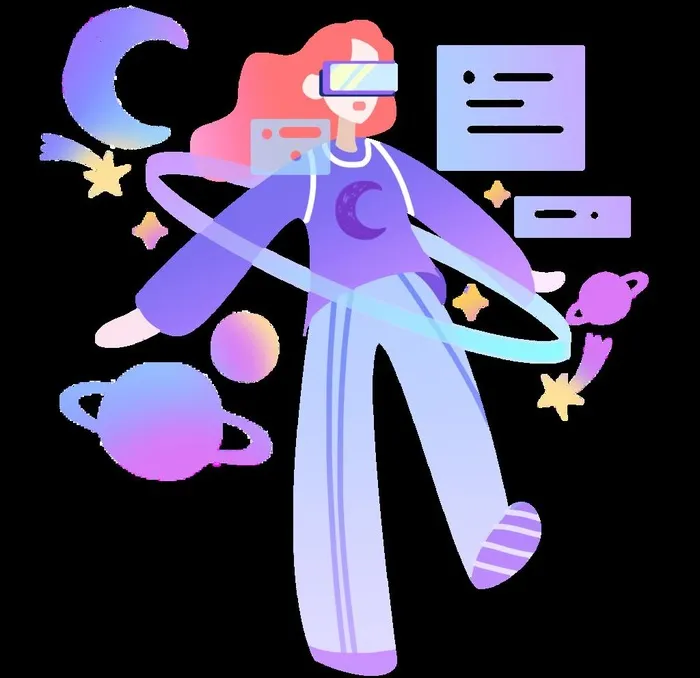 元宇宙插画图片(2000x2000)psd模版下载