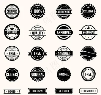 欧式印章图样·图片