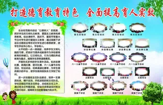 学校德育活动剪影图片