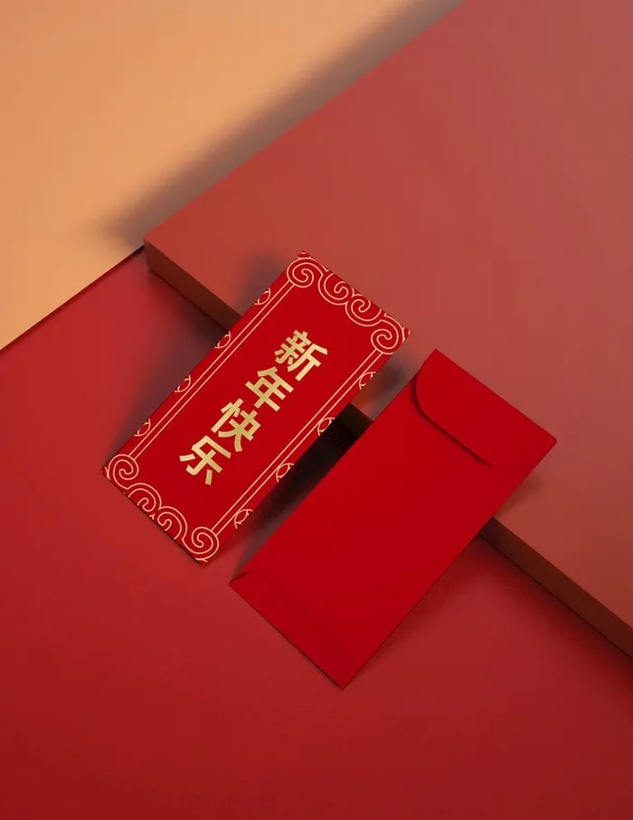 红包样机图片(1024x1369)psd模版下载