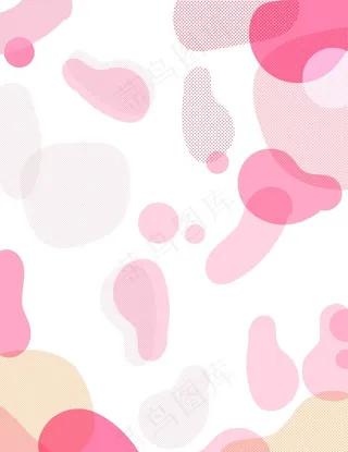 粉色几何图形背景图片