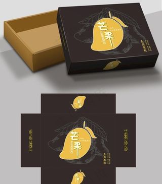 芒果包装礼盒图片