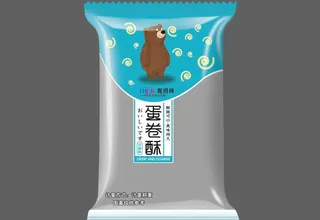 蛋卷酥包装  文件为展开图图片