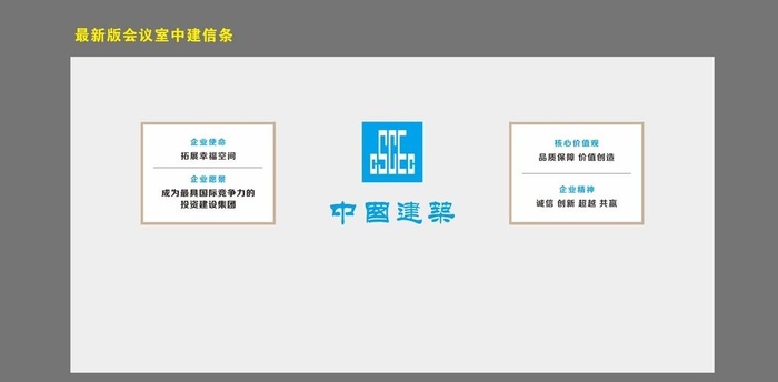 中建会议室中建信条组合图片