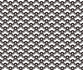 民族古典 几何 云纹印花 图片