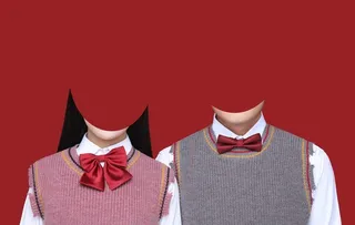 结婚证件照  图片