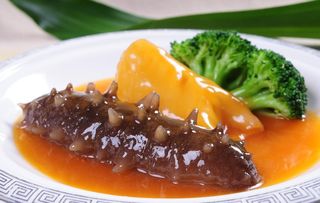 辽参扣花胶图片