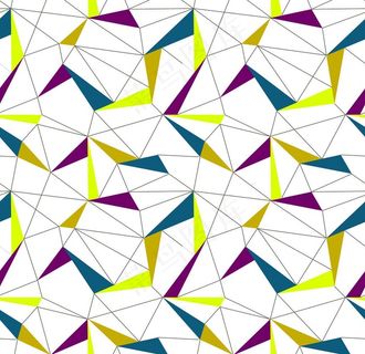 彩色几何 线条 分层图片