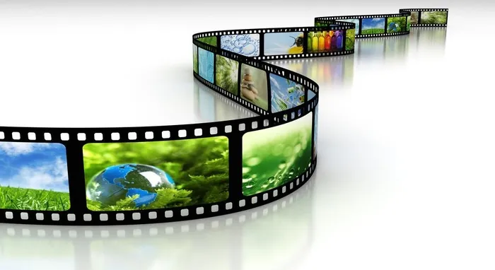 蜿蜒的胶片图片