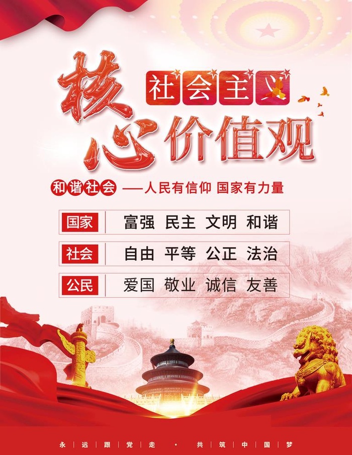 *核心价值观 图片