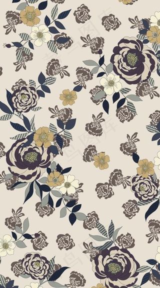 花朵 花卉 欧美印花 各种花图片