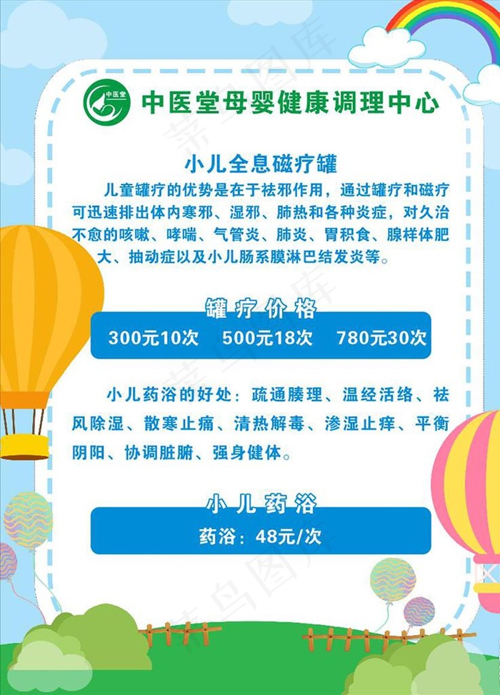 小儿推拿版面图片