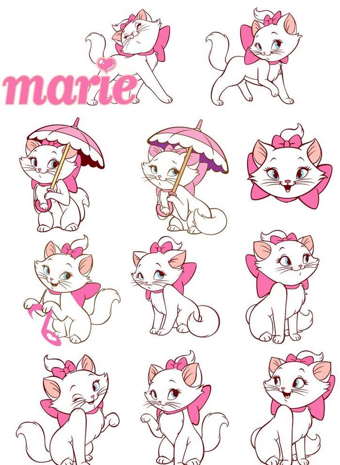 迪斯尼小猫图片