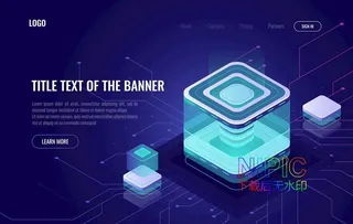 2.5d云服务器图片