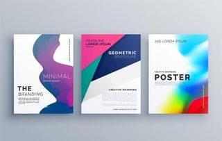 渐变海报,韩国大气封面,大气海报,