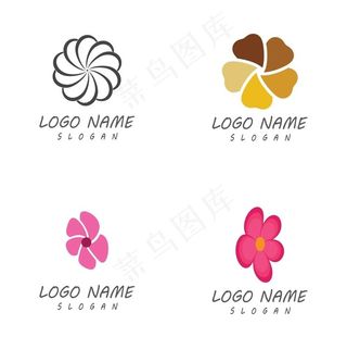 抽象花图标图片