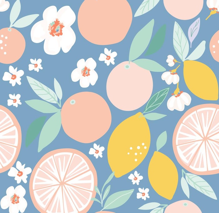 卡通水果印花图片