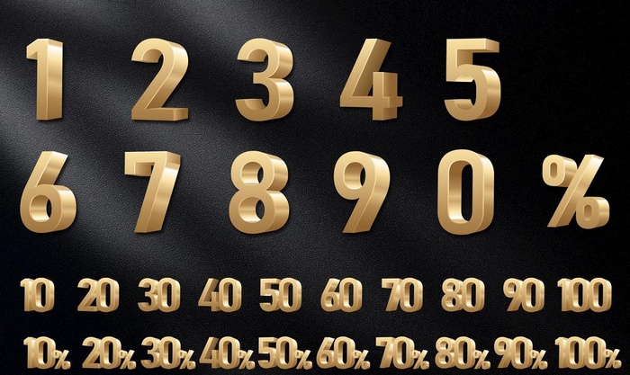 金属数字 热销数字图片(3769x2362)psd模版下载