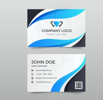 商务名片模板图片