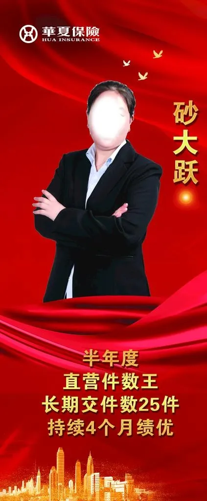 人像展架 人物介绍图片(2268x5102)psd模版下载