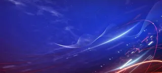 蓝色科技商务盛典背景图片