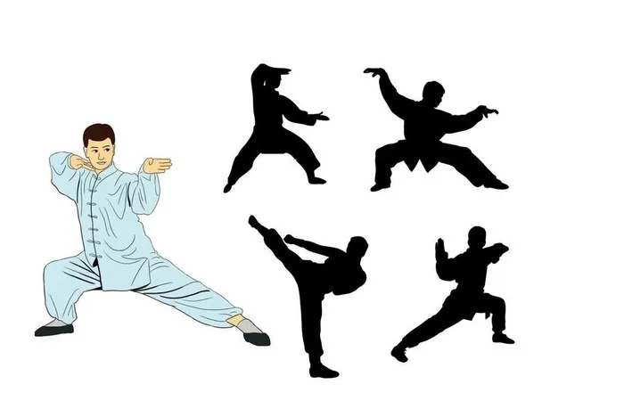 武术功夫图片cdr矢量模版下载