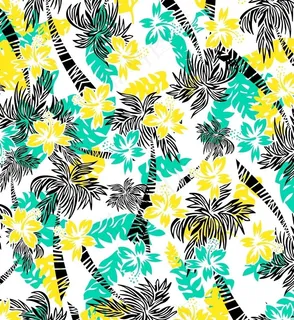 椰树满印图图片 椰树满印图图片