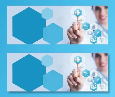 医药科技展板图片