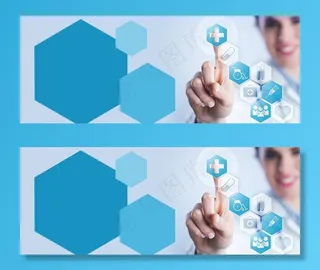 医药科技展板图片