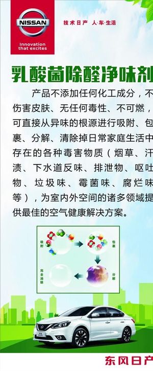 除醛净味剂展架图片