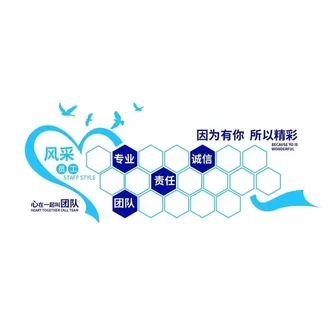 员工风采墙图片