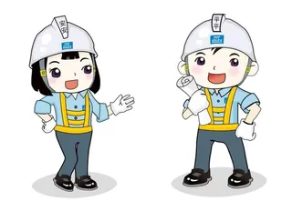 中国建筑形象卡通人图片