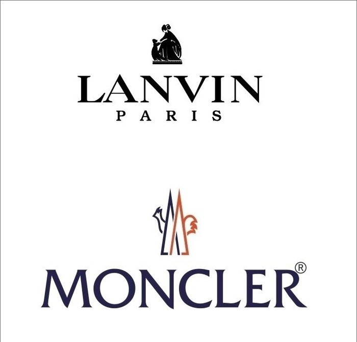 LANVIN MONCLER logo标志图片cdr矢量模版下载