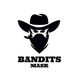 牛仔剪影标志图片