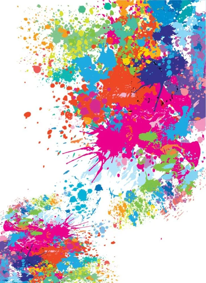 水彩画图片ai矢量模版下载