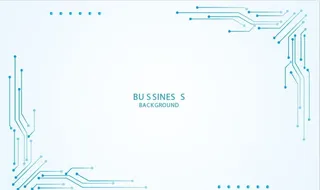 蓝色科技光感互联网背景海报图图片