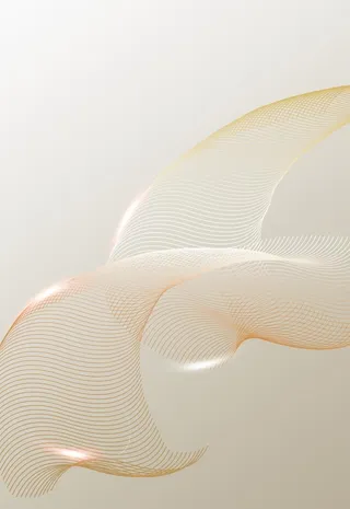 简约金色曲线图片