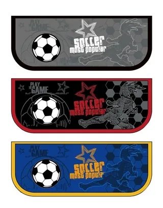 足球设计 笔袋图片