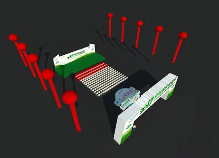 活动现场布置图片