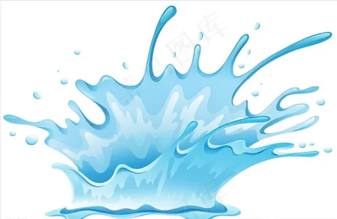 水花四溅图片