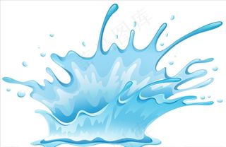 水花四溅图片