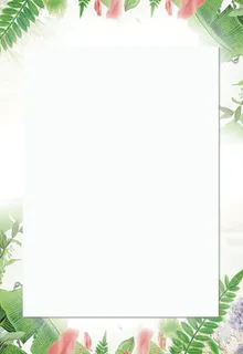 浪漫小清新海报背景图片