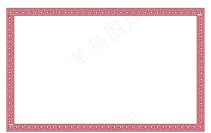 中式边框  图片ai矢量模版下载