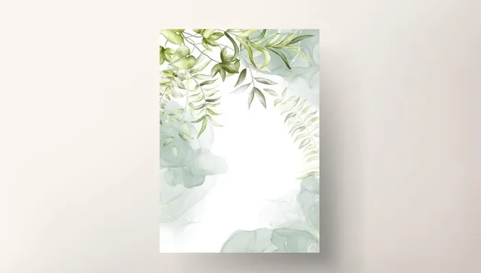 清新植物背景图片