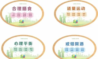 文明健康展板图片