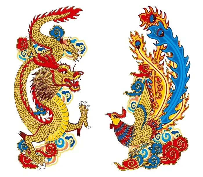 龙凤图图片