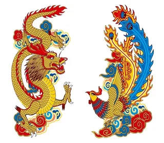 龙凤图图片